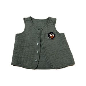 🆕 Kids Quilted Vest - Green